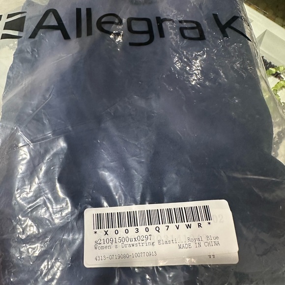 Women’s drawstring elastic (silky) pants - Picture 2 of 3